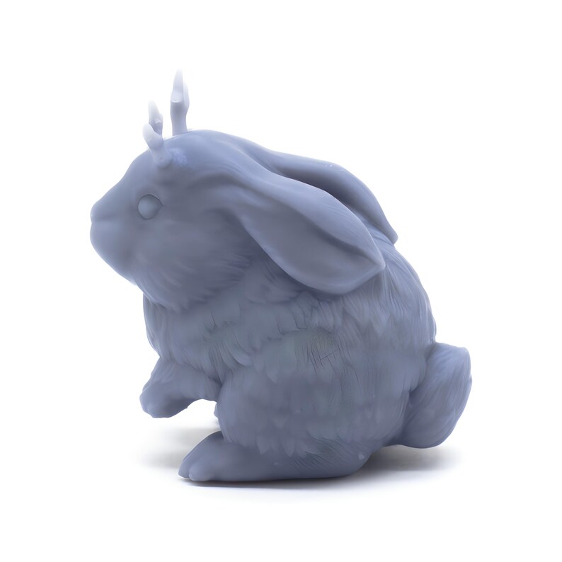 Windego Rabbit Wendigo Bunny Rabbit - Miniature - DND - Tabletop - Etsy