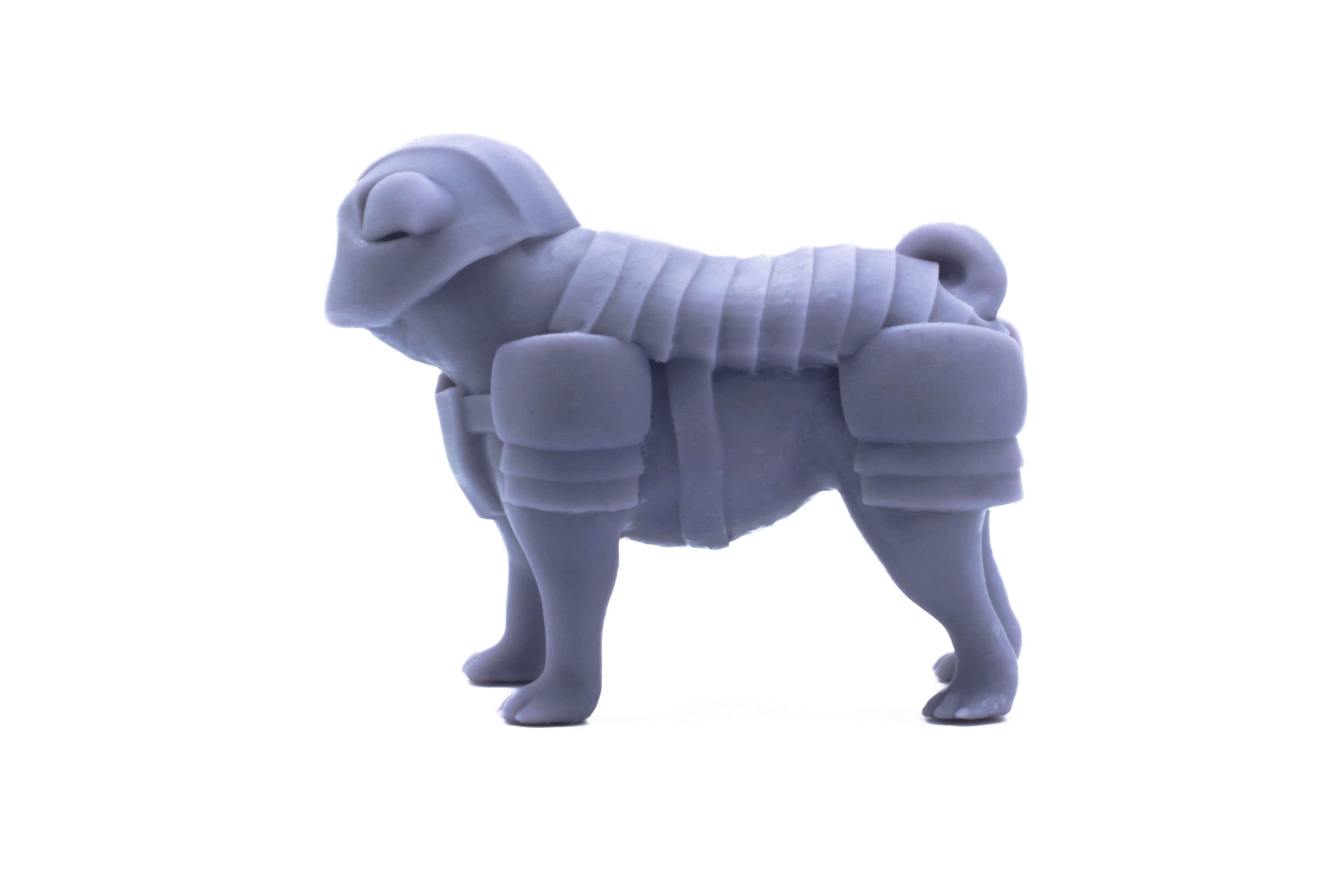 Rpg Pug Armoured Pug - Miniature - Tabletop - Collectable - Figure - RPG - Etsy