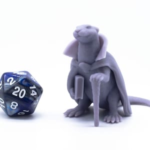 Otter Archmage - Miniature - Tabletop - Collectable - Figure - RPG