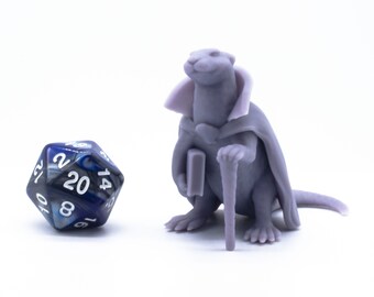 Otter Archmage - Miniature - Tabletop - Collectable - Figure - RPG