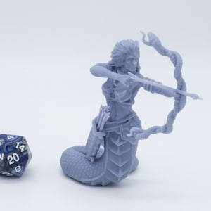 Medusa as an Archer - Miniature - DND - Tabletop