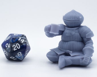 The Onion Knight - Miniature - Tabletop - Collectable - Figure - RPG