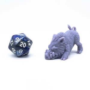 Snuffling Boar - Miniature - DND - Tabletop