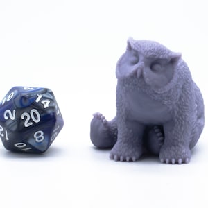Owl Bear Cub - Miniature - Tabletop - Collectable - Figure - RPG