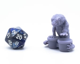 Gecko Drummer - Miniature - Tabletop - Collectable - Figure - RPG