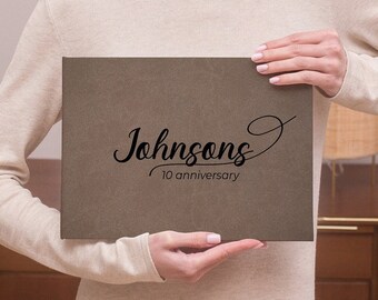 Custom Wedding Anniversary Guest Book Anniversary Journal Instax Mini Album Polaroid Photo Guest Book Gift for Parents