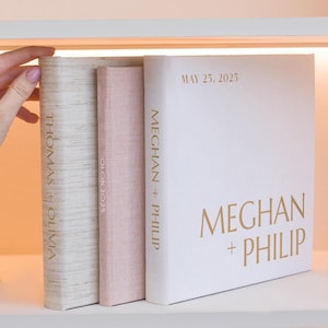 Polaroid Alternative Guest Book, Wedding Photo Album, Instax Guest Book Sign, Modern Photo Guest Book