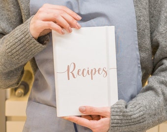 Custom Recipe Book Blank Recipe Cards Personalized CookBook