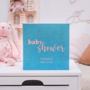 Libro de visitas Polaroid para baby shower, diario de recuerdos, regalo para nuevos padres