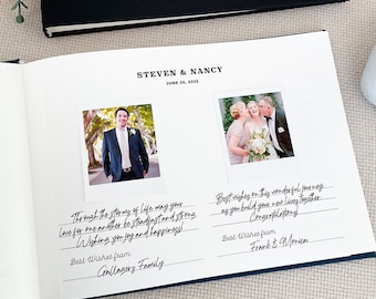 Instax Polaroid Guest Book Personalized Wedding Photo Album