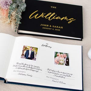 Instax Polaroid Guest Book Personalized Wedding Photo Album Bridal Baby Shower Gift