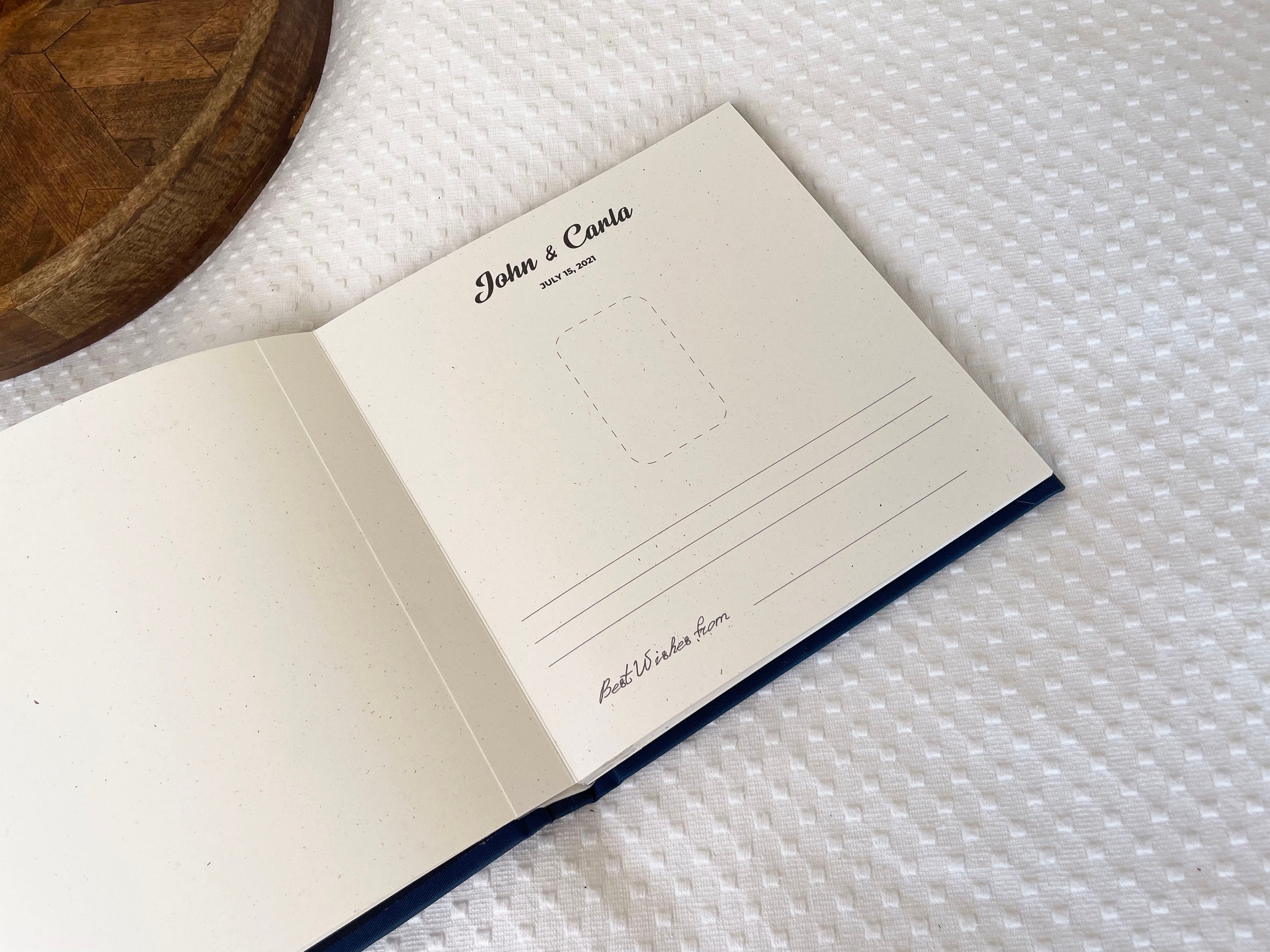 Personalized Polaroid Photo Album Custom Guest Book With Etsy