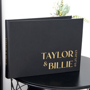 Polaroid Guest Book Wedding, Instax Photo Album, Anniversary Photo Guest Book, Custom Wedding Gift Linen Memory Guest Book