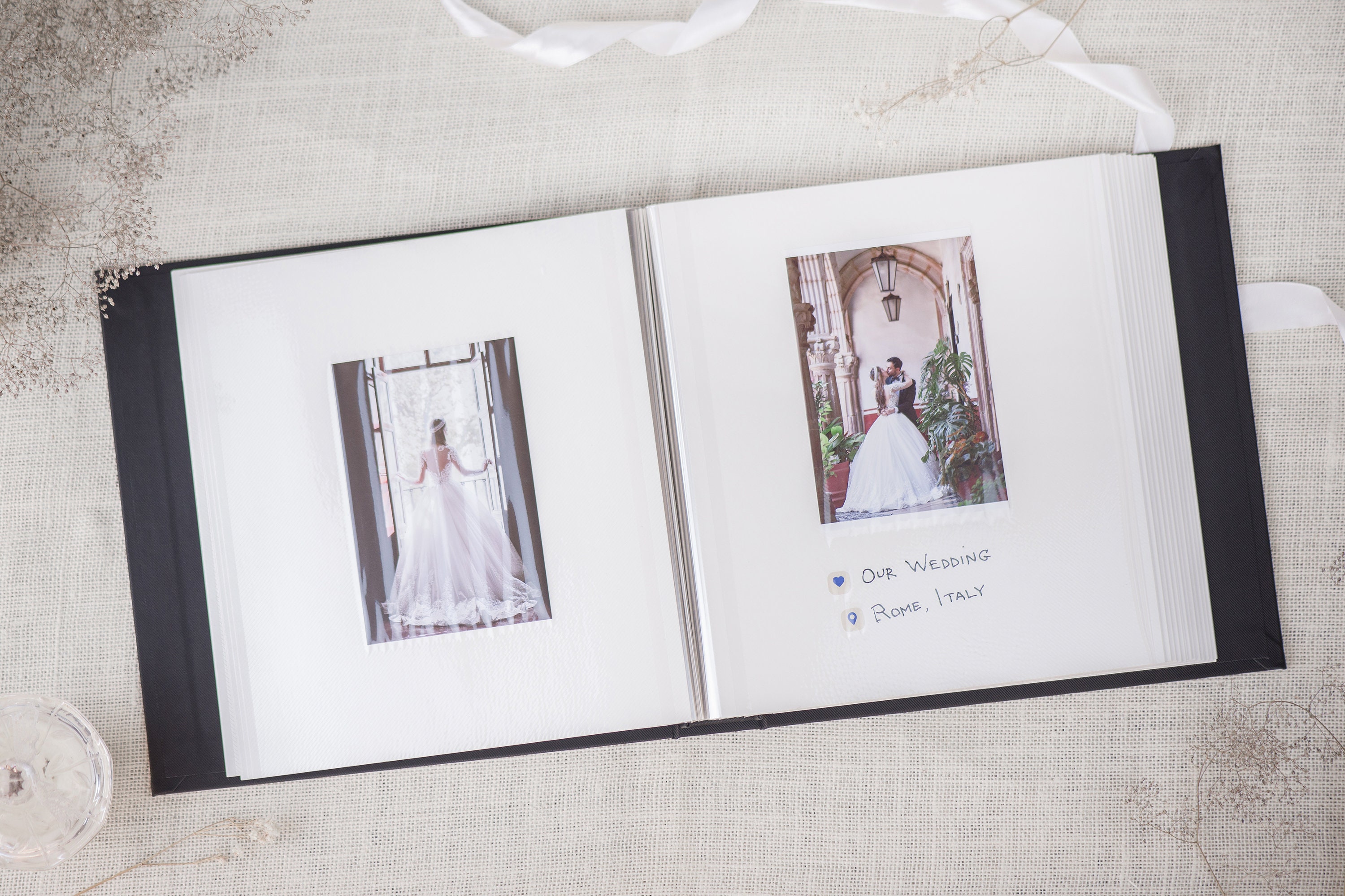 Instax Polaroid Guest Book Personalized Wedding Photo Album Bridal Baby  Shower Gift 