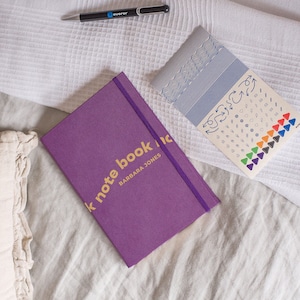 Custom Blank Notebook Hardcover Personalized Journal 304 Pages