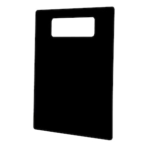 Black Acrylic Shirt Folding Boards Laundry Helper Select from Small to Large Make Better Creases