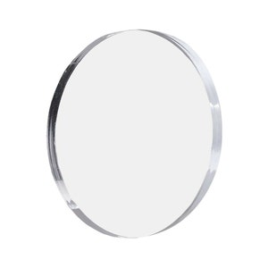 Clear Acrylic Discs - Bulk Acrylic Circle - Jewelry Blanks - Laser Cut Acrylic Blanks for Vinyl