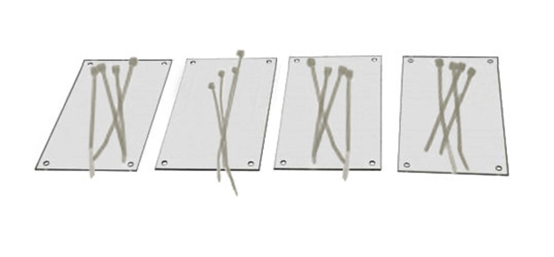 4 Pet Cage Shields Liner Flexible and Pliable Rabbit Hamster Sugar