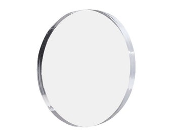 Clear Acrylic Discs, Clear Plexiglass Discs, Plastic Circles
