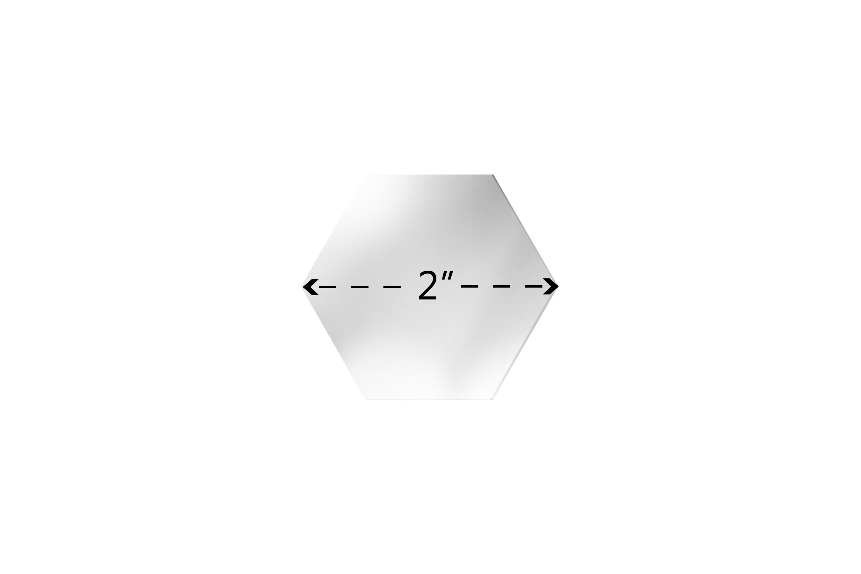 Hexagon Mirror Tiles Acrylic Pack of 25 Five Sizes Top Choose Etsy