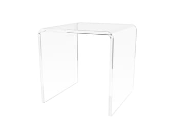Klare Acryl Risers Showcase Merchandise Sockel Schmuckstück Display Regal Counter Tisch Plattform