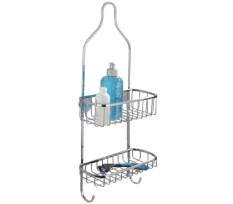 shower caddy with hooks