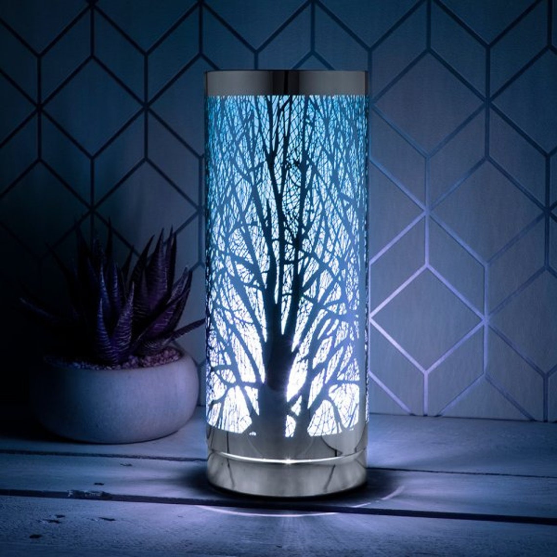 Desire 26cm LED Aroma Tree Cylinder Electric Lamp Wax Melt Oil Etsy
