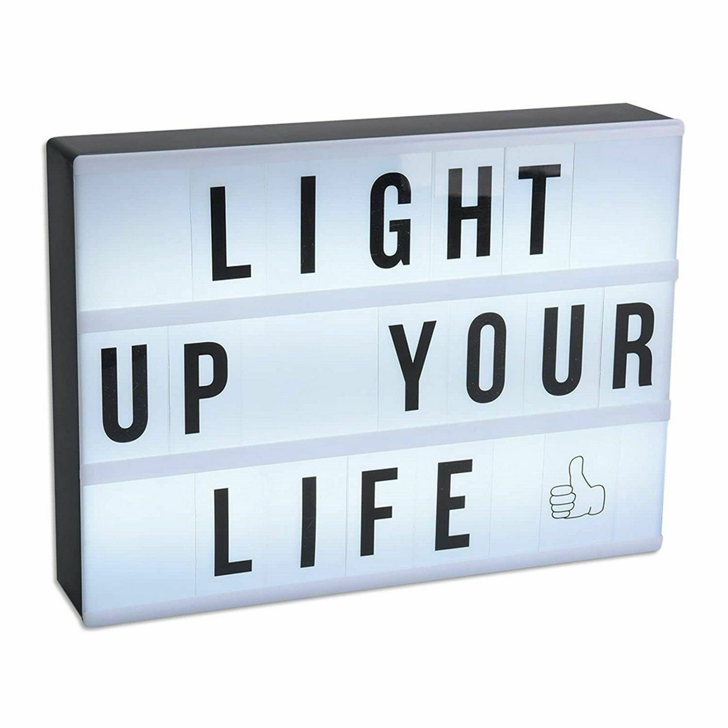 2 x A4 Size Cinema LED Light Up Box Light Up Message Box 200 Etsy