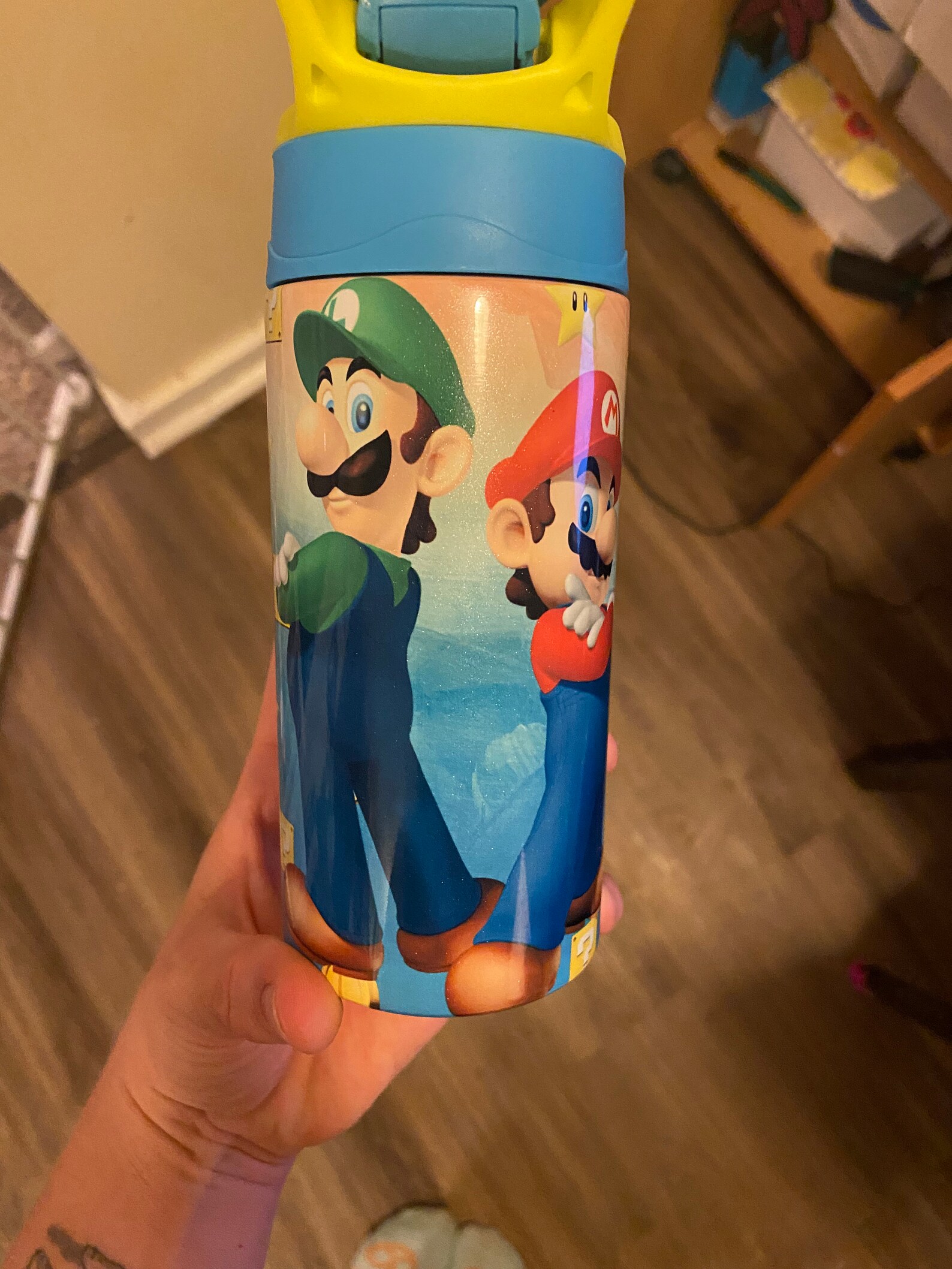 super mario thermos