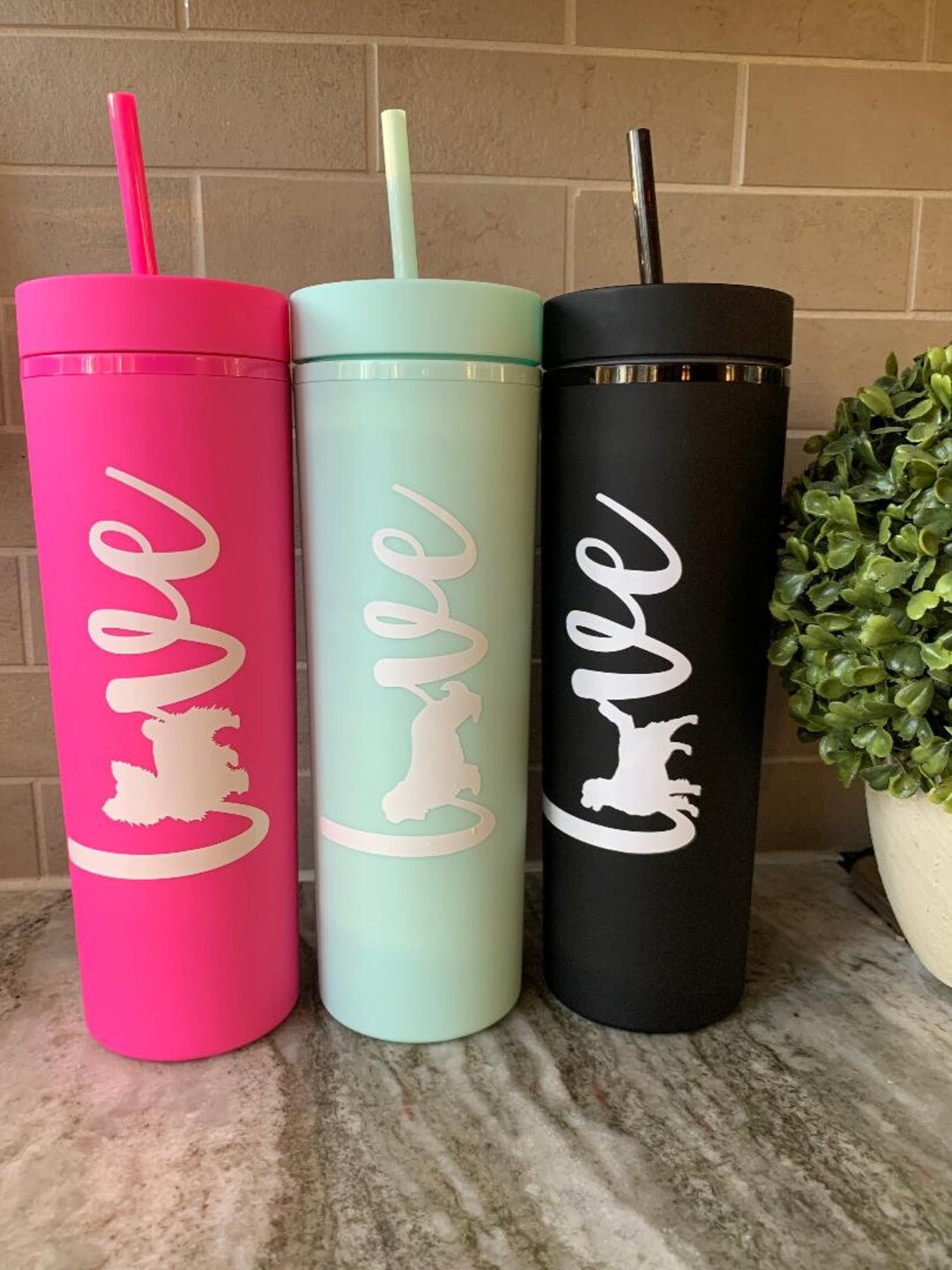 Dog Mom Skinny Tumbler, Gift for Dog Mom, Tumbler Dog Mom, Birthday Gift, Mothers Day Gift, Dog ...