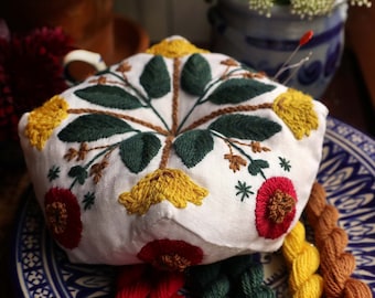 DIGITAL PDF Pattern 'Introduction to Wool Embroidery' Download ONLY