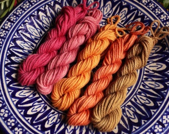 PASTEL Sock Darning Wool //PLANT DYED// with Optional Darning Needle