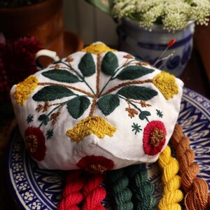 DIGITAL PDF Pattern &#39;Introduction to Wool Embroidery&#39; Download ONLY