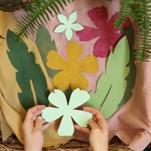 FLORA Template Set + Effortless Needle Turn Appliqué eBook DIGITAL DOWNLOAD