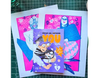 Notice Me Noticing You - Comic & Poster Bundle