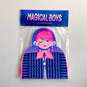 MAGICAL BOYS - BTS Love Yourself  結 &#39;Answer&#39; banner