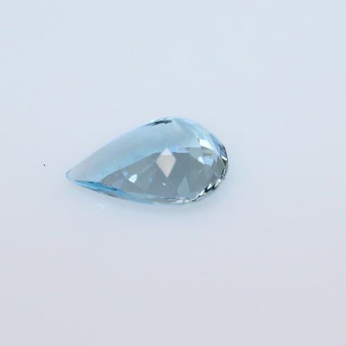Fantastic Cut! shops 1.9Ct. 100% Natural BEAUTIFUL Pear Cut Aquamarine11x7.6mm,GOOD QUALITYFaceted Loose Gemstone For Making Wedding Pendant,Ring