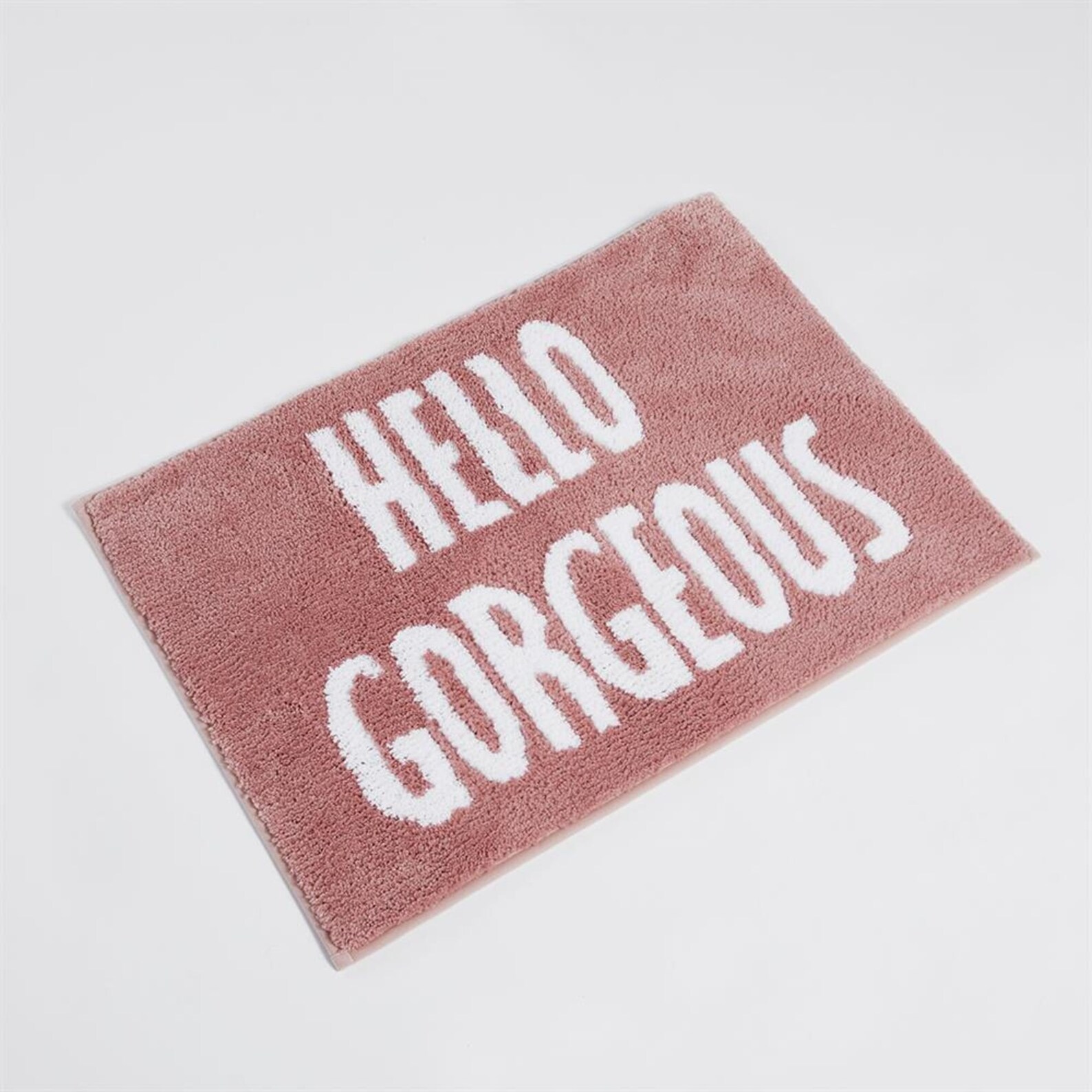 Slogan NonSlip Bath Mat 70 x 50cm Slogan Hello Etsy