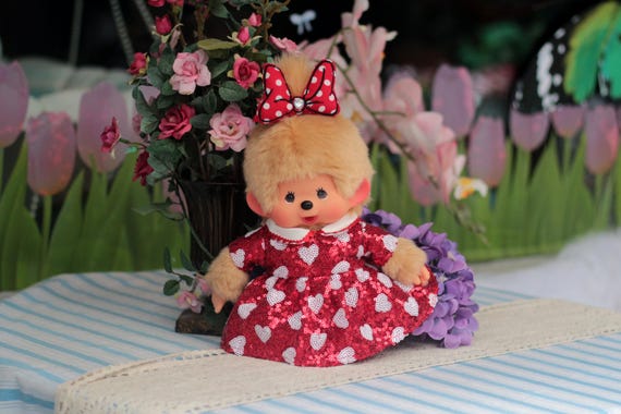 Handmade Dress Set for Monchhichi Size M