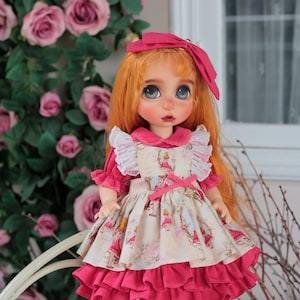 Disney Animators Doll Clothes,Disney Animator Doll Dress Set, Handmade  Outfit  Alice Suit, Alice Maid Dress 16 inch doll clothes