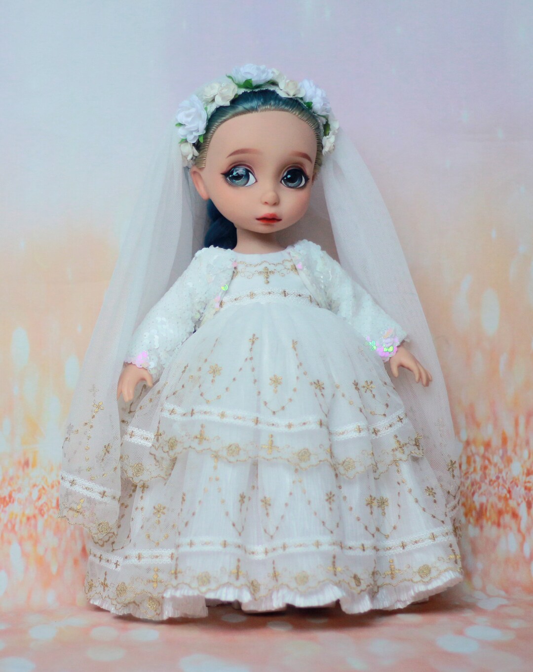 Disney Animators Doll Clothesdisney Doll Dress Set Wedding Etsy