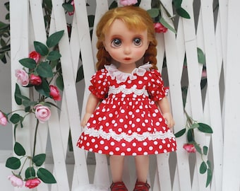 Disney Animators' Doll Dress Set, 16 inch Doll Clothes, Dot Skirt