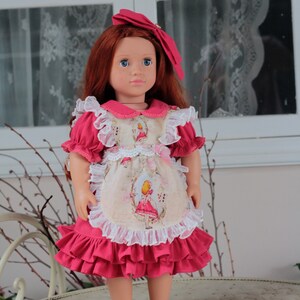 18 inch OG Doll Dress  Handmade  Outfit  Alice Suit, Alice Maid Dress  18 inch doll clothes