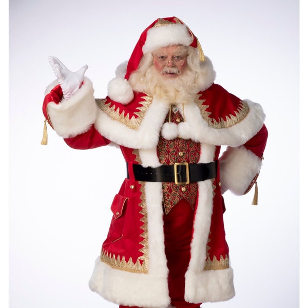 Santa Claus Costume Etsy Santa Claus Costume Etsy