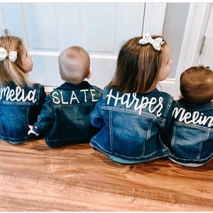 Customized Denim Jacket for Kids