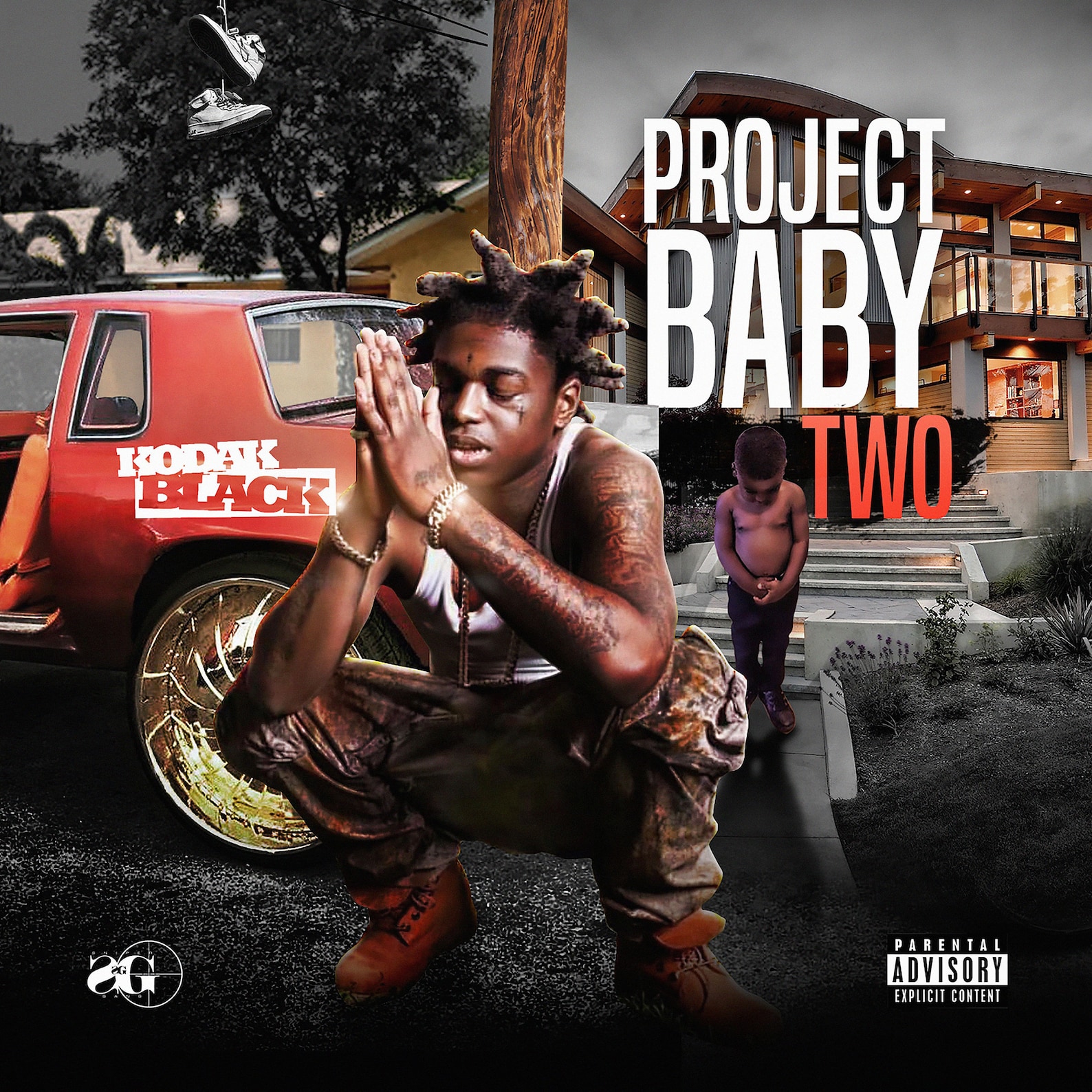 Kodak black Project Baby 2 music album cover Canvas poster Etsy