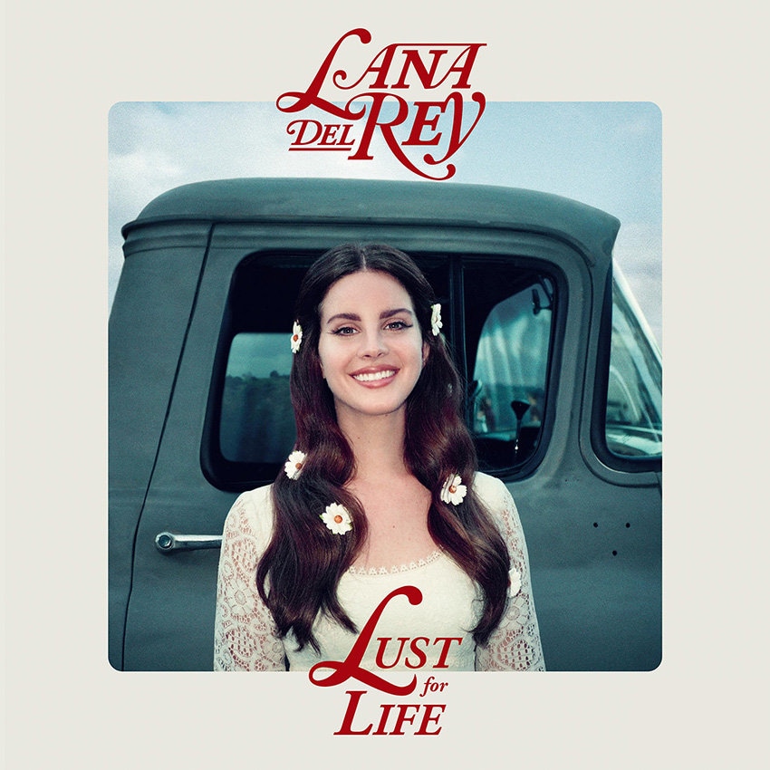 Lana Del Rey lust for life music album cover Canvas poster Etsy Lana Del Rey lust for life music album cover Canvas poster Etsy
