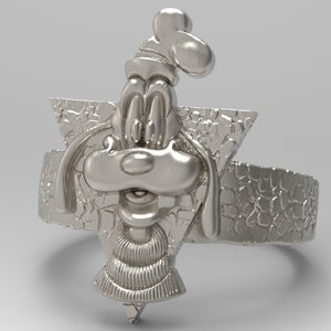 Goofy Ring 925 Sterling Silver All Sizes Eliot Goof Sherlock Goof ...