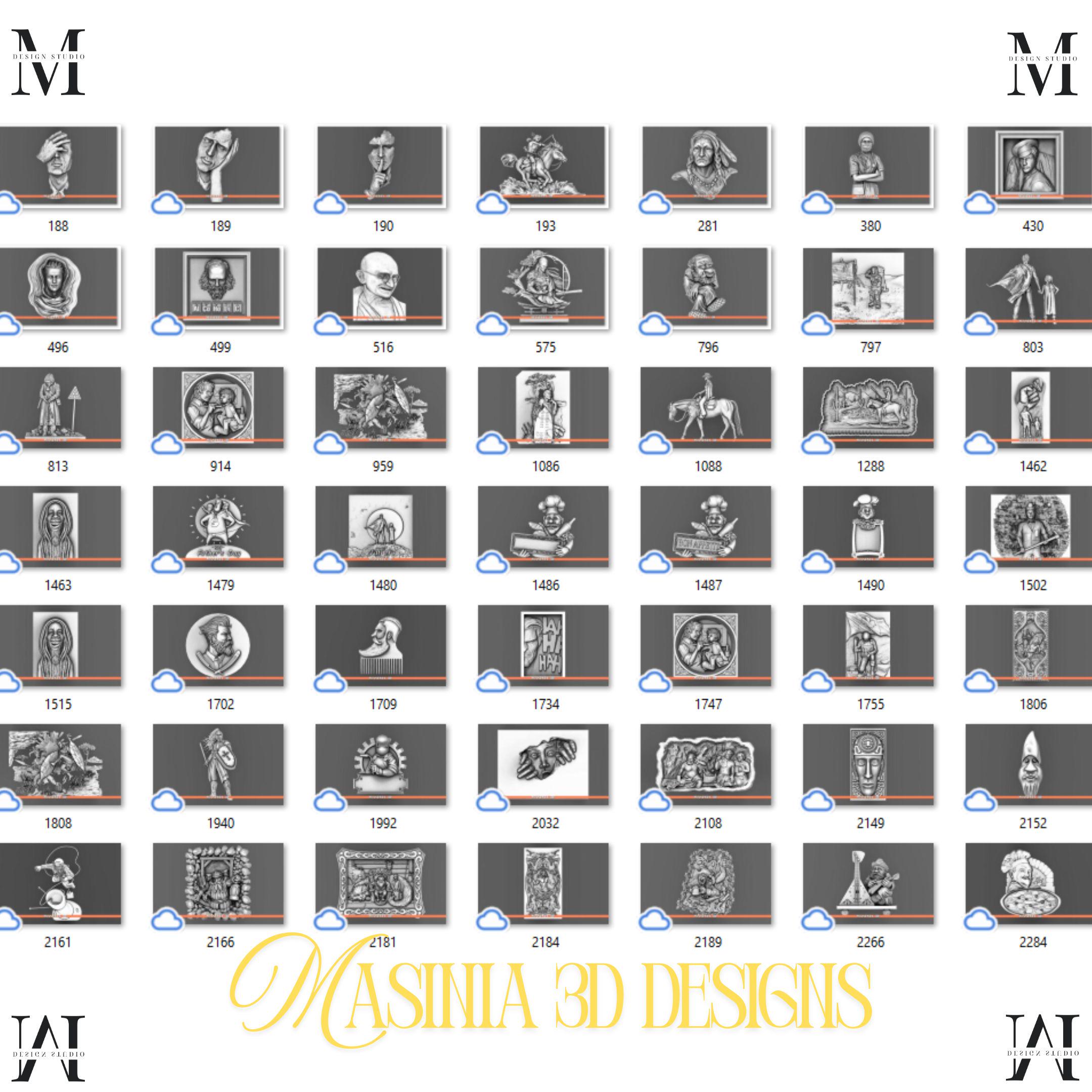 Legend STL Pack – 337 Premium CNC Relief Designs | Classical, Mythology ...