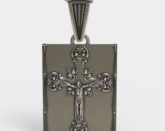 Savior Jesus Christ Pendant sterling silver 925